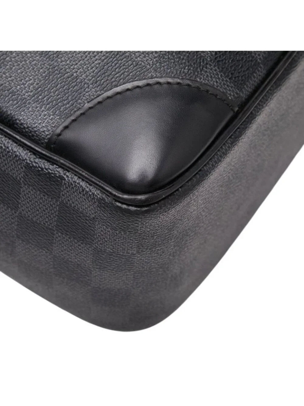 Louis Vuitton Damier Graphite Voyage GM Business Briefcase Black Gray Leather